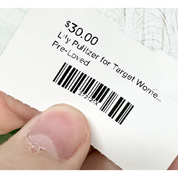 Lilly Pulitzer for Target Medium Boom Boom Shift Dress Tropical Leaves Green - Picture 4 of 7